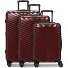  Essentials 18 4 wielen Kofferset 3-delig met uitbreidingsplooi variant metallic-red shiny