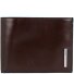  Blue Square Creditcardhouder Leder 12 cm variant brown