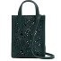 Leeora Mini tas Schoudertas Leer 14.5 cm variant green Leeora Mini tas Schoudertas Leer 14.5 cm variant green