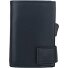  SecWal 2 Creditcard etui Portemonnee RFID Leer 9 cm variant blau