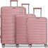 London 4 wielen Kofferset 3-delig met uitbreidingsplooi variant rose London 4 wielen Kofferset 3-delig met uitbreidingsplooi variant rose
