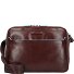  Blauwe vierkante aktetas 22 cm variant dark brown