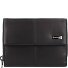  Black Nappa Portemonnee RFID-bescherming Leer 13 cm variant black