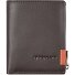  Monaco Portemonnee RFID-bescherming Leer 8 cm variant brown