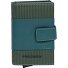  PQ-Earth Creditcardhouder RFID-bescherming Leder 6.5 cm variant green