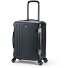 Quadro Pro 4 wielen Cabinewagen 55 cm met uitbreidingsplooi variant optic black Quadro Pro 4 wielen Cabinewagen 55 cm met uitbreidingsplooi variant optic black