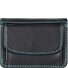 Kleine Tri-fold Portemonnee Leren Portemonnee 8 cm variant black/pace Kleine Tri-fold Portemonnee Leren Portemonnee 8 cm variant black/pace