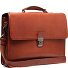  Salvatore Aktetas Messenger Leer 42 cm Laptop compartiment variant cognac