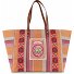  Stripes Shopper Tas 39 cm variant beetroot purple