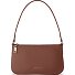  Bologna leeren pochette schoudertas 22 cm variant brown