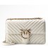  Love One Schoudertas Leer 26.5 cm variant bianco seta-antique gold