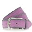 Riem Leer variant pink-silver | 80 cm Riem Leer variant pink-silver | 80 cm