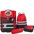  Perfecto Schooltas set 5-delig variant Gradient Red