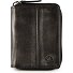  Destressed Portemonnee RFID-bescherming Leer 10.5 cm variant silver grey