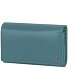 Sponsachtig portefeuille leer 15,5 cm variant petrol Sponsachtig portefeuille leer 15,5 cm variant petrol