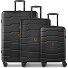  Bologna 4 wielen Kofferset 3-delig variant black
