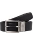 Riem Leer variant black-d'brown | 100 cm Riem Leer variant black-d'brown | 100 cm