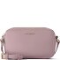  Bologna Leren Schoudertas Camera-Tas Leer Dubbele Ritssluiting 18 cm variant rose