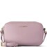  Bologna leer crossbody tas Camera-Bag leer dubbele rits 18 cm variant rose