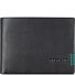  Monaco Portemonnee RFID-bescherming Leer 12 cm variant nero