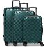  Essentials 18 2.0 4 wielen Kofferset 3-delig met uitbreidingsplooi variant metallic-green shiny