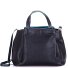  Handtas leer 28 cm variant black/pace
