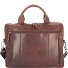 Roma aktetas Leer 38 cm Laptopvak variant braun