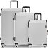  Logic Pro 4 wielen Kofferset 3-delig met uitbreidingsplooi variant platinum metallic