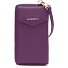  Bologna Leather Mobiel telefoonhoesje Leer 11 cm variant purple