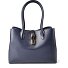  Goccia Shopper Tas M Leer 33 cm variant ink blue