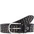  Studded riem leer variant schwarz | 100 cm
