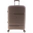  3800 4 wielen Trolley 77 cm met uitbreidingsplooi variant beige
