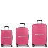 Shinyuu 4 wielen Kofferset 3-delig met uitbreidingsplooi variant rosa Shinyuu 4 wielen Kofferset 3-delig met uitbreidingsplooi variant rosa