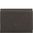  Leren portemonnee 10 cm variant coffee brown