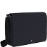  Kamaron Aktetas Messenger Leer 43 cm Laptop compartiment variant dk-navy