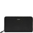  Leather Essentials Portemonnee Leer 19 cm variant black