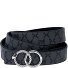  Omkeerbare riem variant black | 105 cm