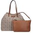 Neda Shopper Tas 34 cm variant latte logo Neda Shopper Tas 34 cm variant latte logo