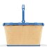  Carrybag Shopper Tas 48 cm variant raffia blue