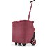 Winkelwagen 47.5 cm variant twist maroon