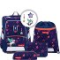  Space Shine Schooltas set 5-delig variant Pegasus Night Nuala