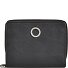  Athena Portemonnee RFID-bescherming Leder 13 cm variant schwarz
