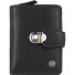  Sponsachtig portefeuille leer 9 cm variant black