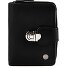  Sponsachtig portefeuille leer 9 cm variant black