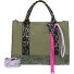  Canvas Handtas 40 cm variant leo olive