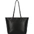  Pure Black Shopper Tas Leer 35 cm Laptop compartiment variant black