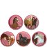 Kletties 5st. variant pferde im galopp Kletties 5st. variant pferde im galopp