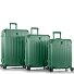  Xtrak 4 wielen Kofferset 3-delig met uitbreidingsplooi variant midnight green