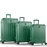 Xtrak 4 wielen Kofferset 3-delig met uitbreidingsplooi variant midnight green Xtrak 4 wielen Kofferset 3-delig met uitbreidingsplooi variant midnight green