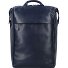  Caugio Dagrugzak Leer 39 cm Laptop compartiment variant dunkelblau